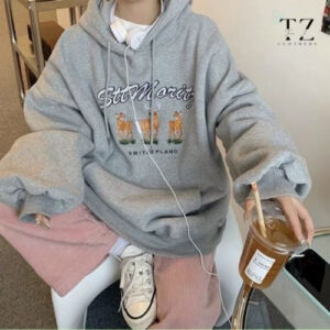 Áo hoodie Teenzclothes thời trang với nón 2 lớp dày nhập khẩu